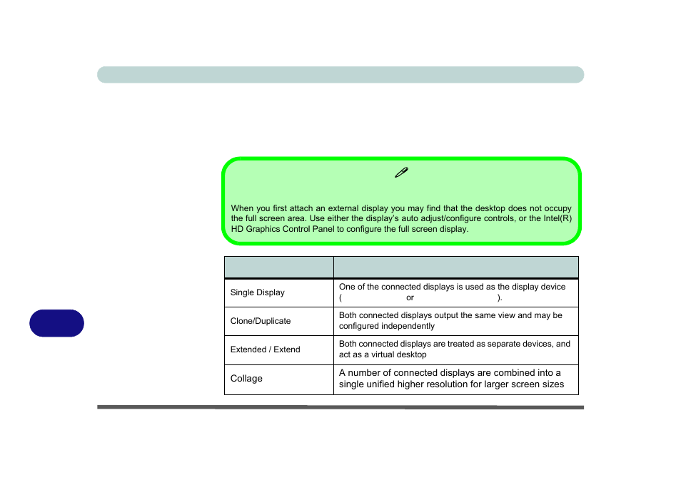 Display devices & options | Eurocom M5 Pro User Manual | Page 278 / 298