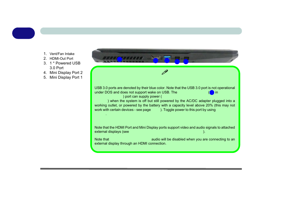 Left view, Left view -18 | Eurocom M5 Pro User Manual | Page 52 / 298