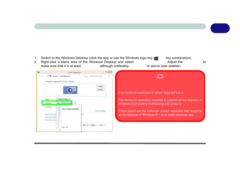 Running apps, Running apps -35 | Eurocom M5 Pro User Manual | Page 69 / 298
