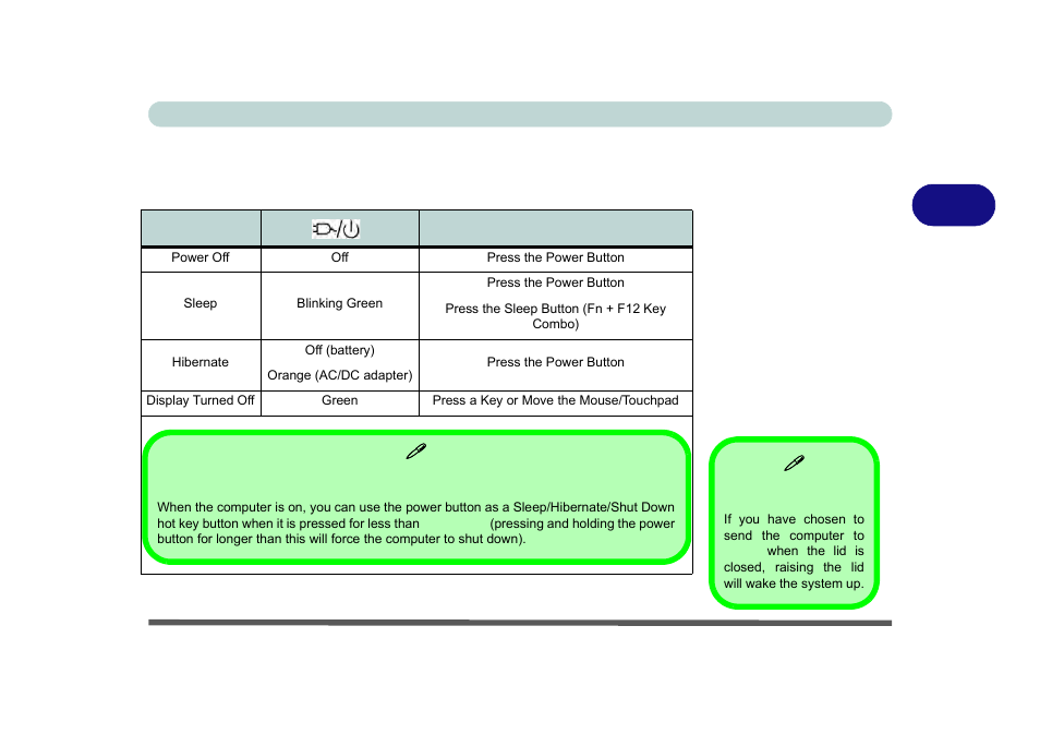Resuming operation, Resuming operation -11 | Eurocom M5 Pro User Manual | Page 95 / 298