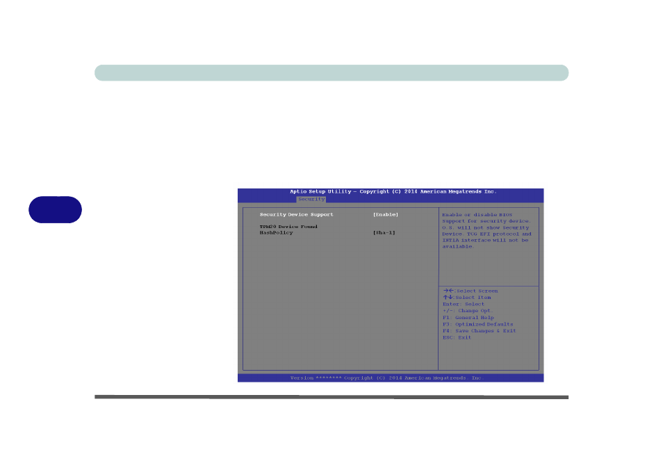 Enabling & managing tpm, Enabling & managing tpm -70 | Eurocom P5 Pro User Manual | Page 212 / 304