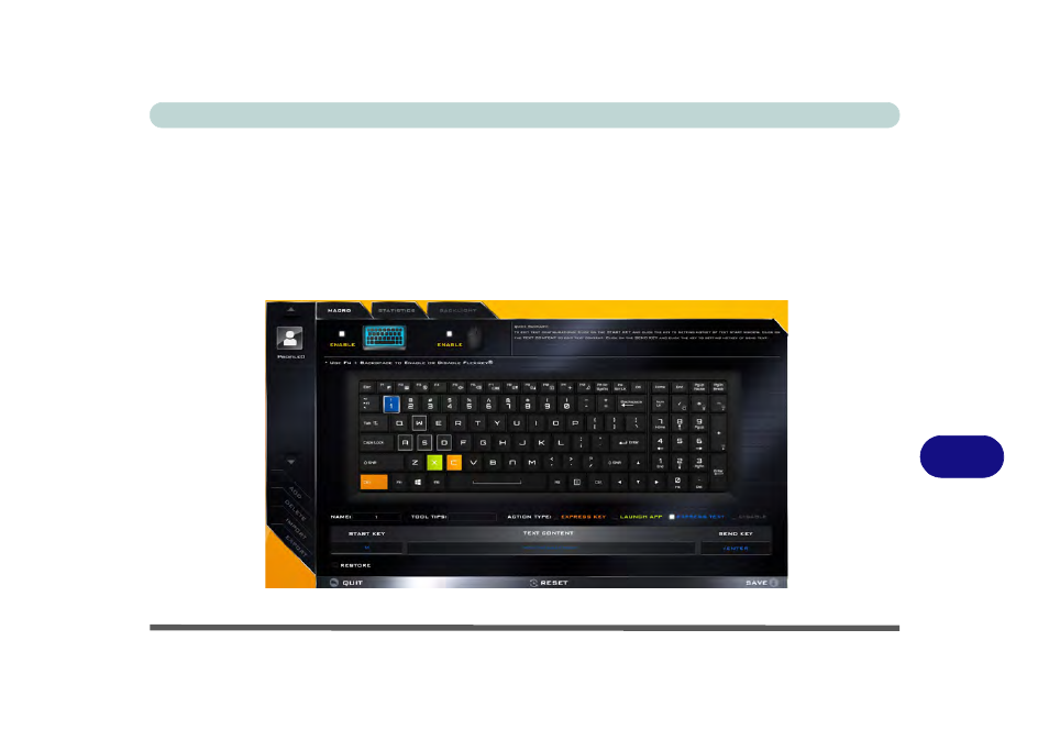 Keyboard settings - express text | Eurocom P5 Pro User Manual | Page 263 / 304