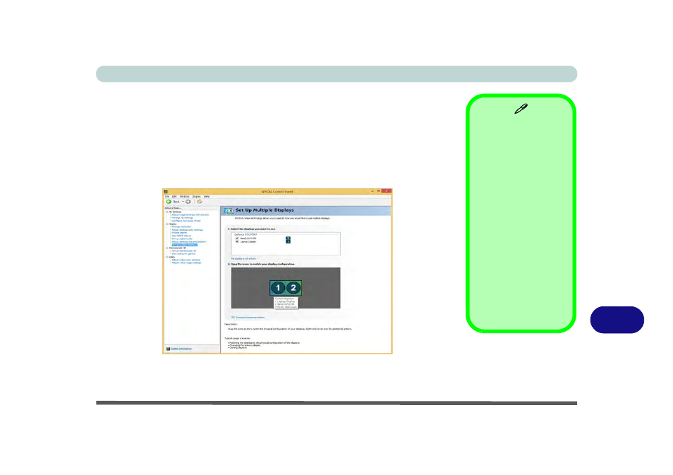 Configuring an external display (nvidia) | Eurocom P5 Pro User Manual | Page 281 / 304