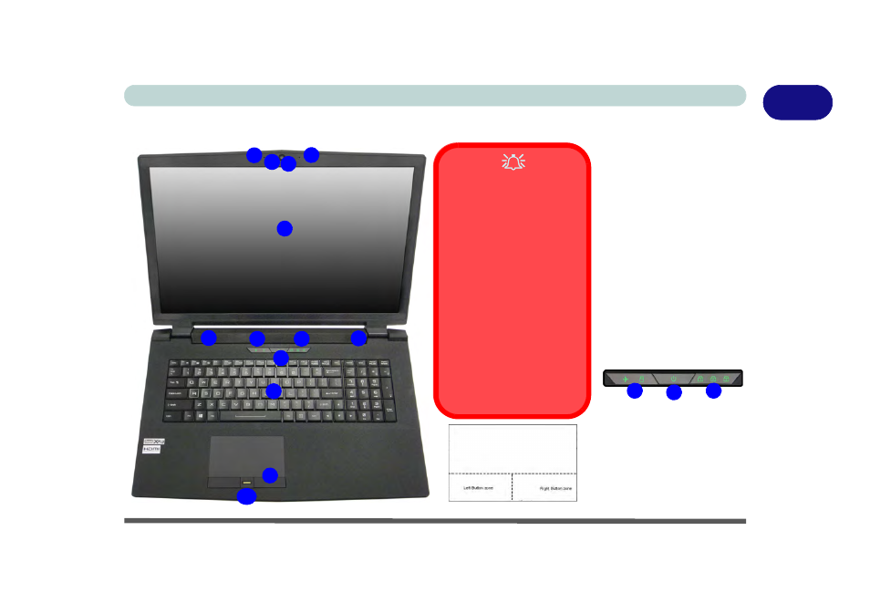 Lcd panel open - model b, Lcd panel open - model b -7 | Eurocom P5 Pro User Manual | Page 41 / 304