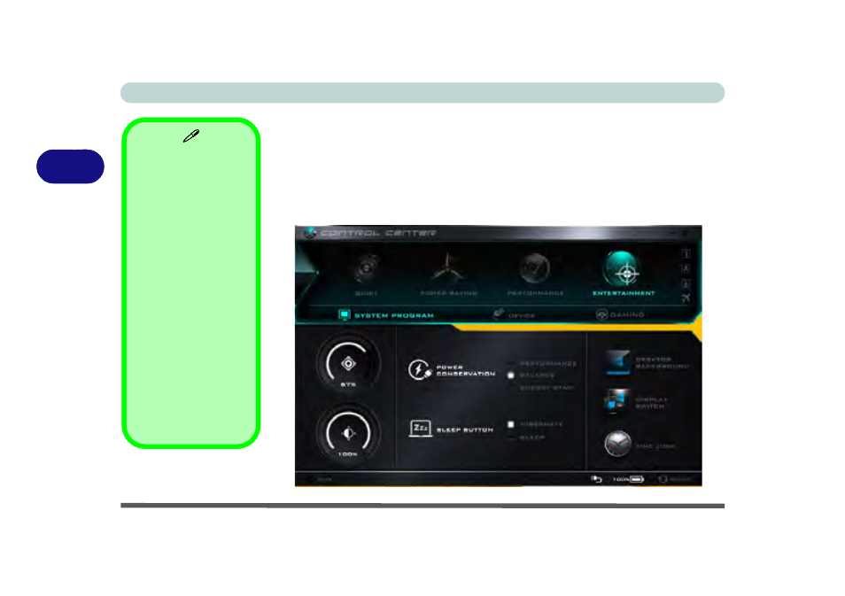 Power conservation modes, Power conservation modes -12, 3power conservation modes | Eurocom X3 R2 User Manual | Page 124 / 346