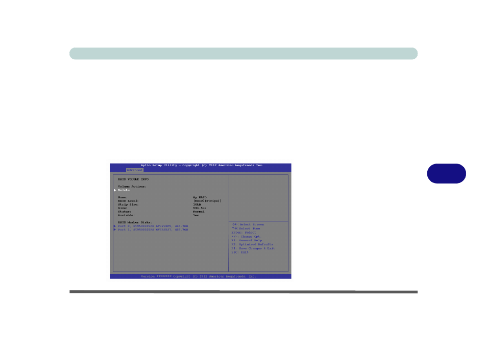 Deleting a raid (windows 8.1), Deleting a raid (windows 8.1) -11 | Eurocom X3 R2 User Manual | Page 205 / 346