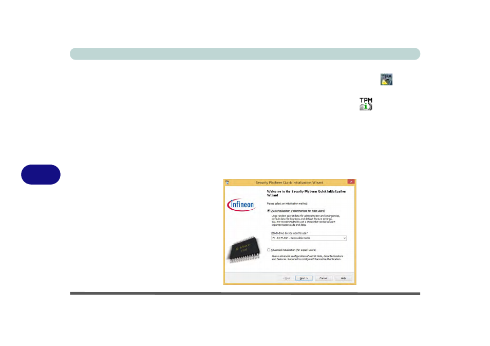 Initializing tpm, Initializing tpm -46, 7initializing tpm | Eurocom X3 R2 User Manual | Page 240 / 346