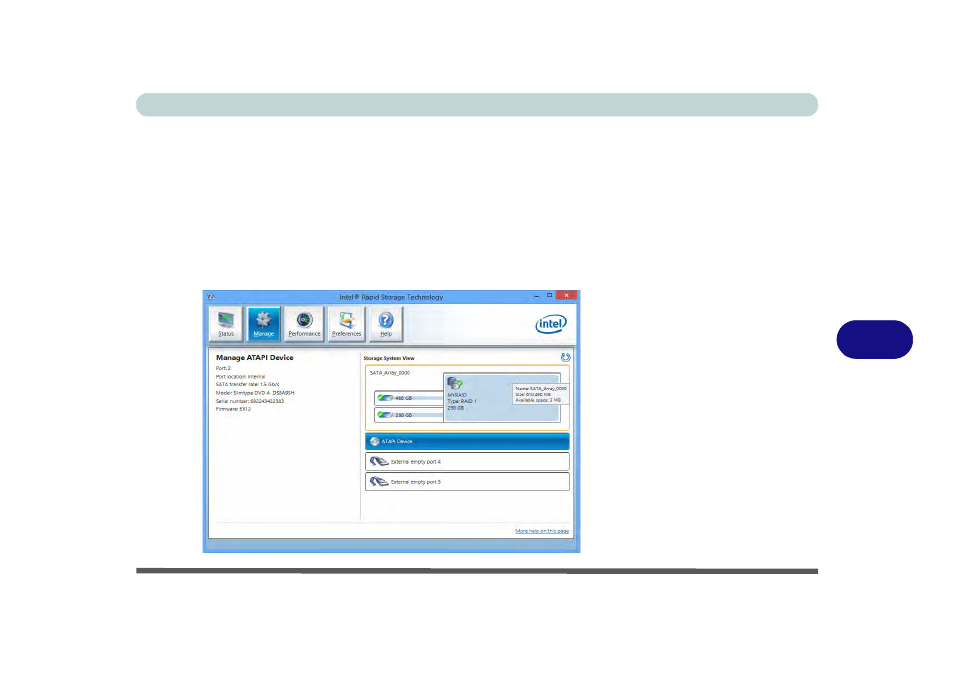 Intel® rapid storage technology for raid systems, Ructed in | Eurocom X3 R2 User Manual | Page 251 / 346