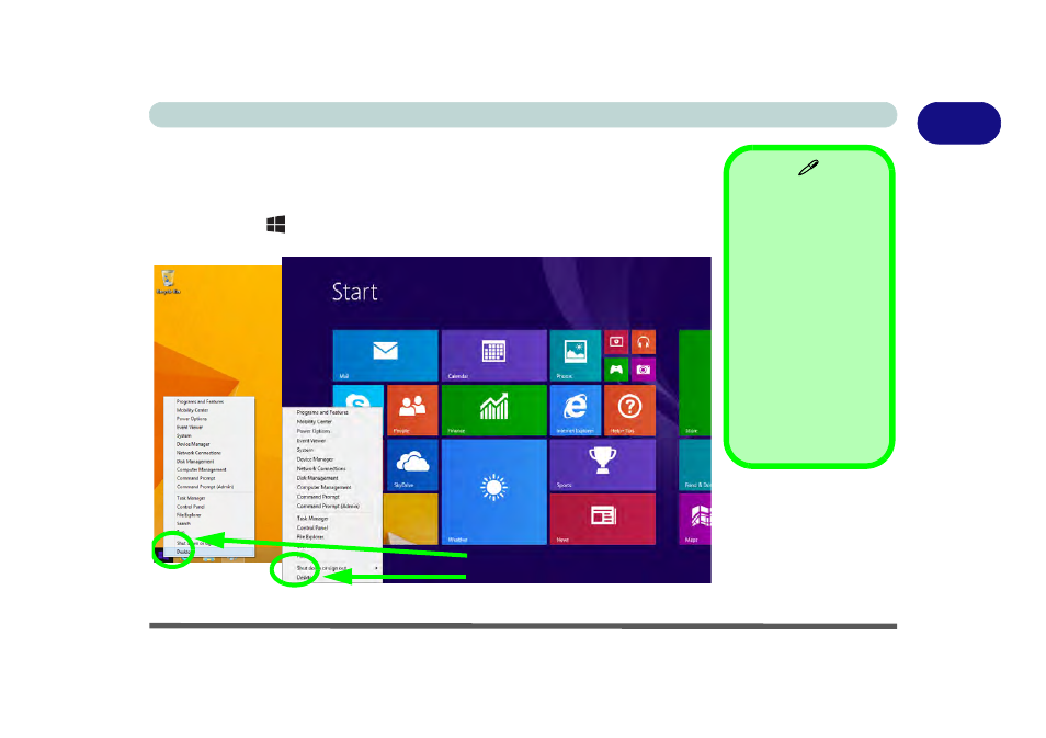 Windows 8.1 control panel, Windows 8.1 control panel -33 | Eurocom X5 R2 User Manual | Page 65 / 346