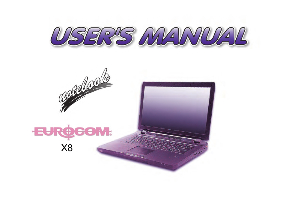 Eurocom X8 User Manual | 334 pages