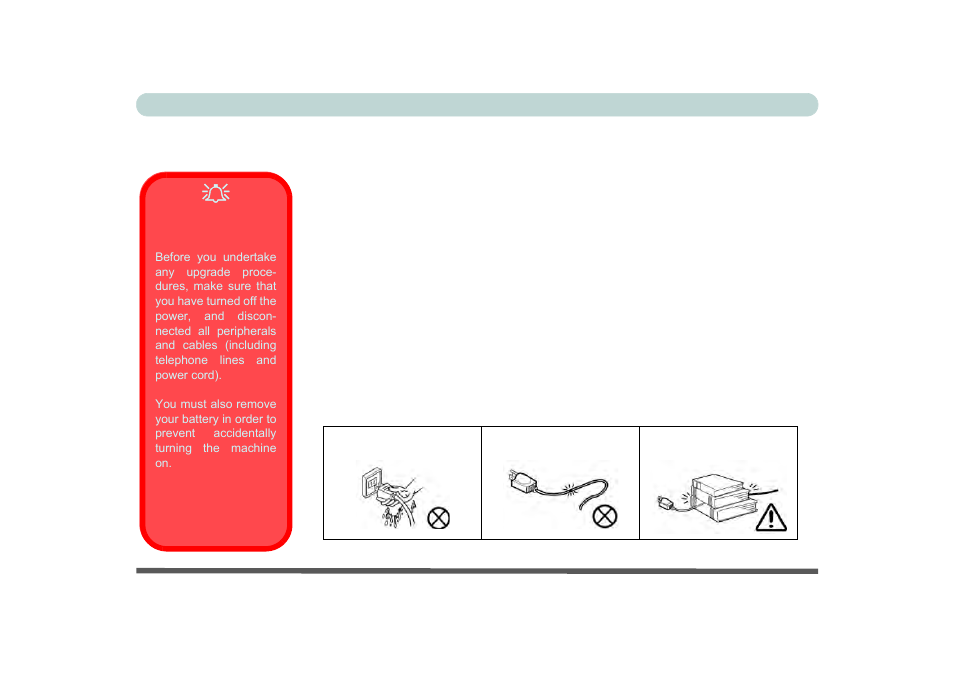 Power safety | Eurocom X8 User Manual | Page 10 / 334