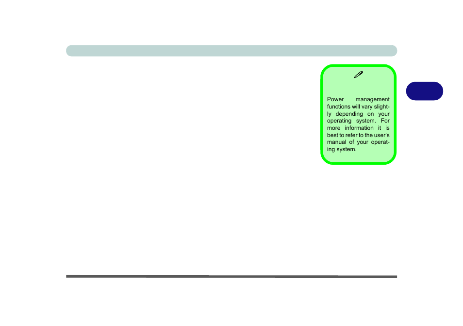 Chapter 3: power management, Overview, Power management | Overview -1 | Eurocom X8 User Manual | Page 113 / 334