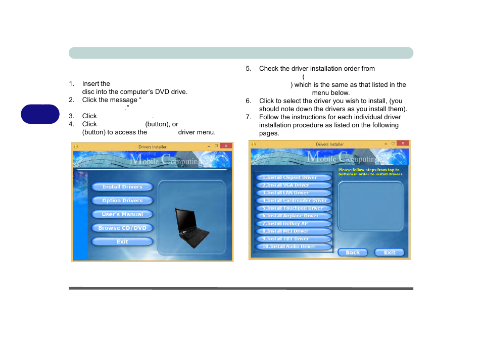 Driver installation, Driver installation -2 | Eurocom X8 User Manual | Page 136 / 334