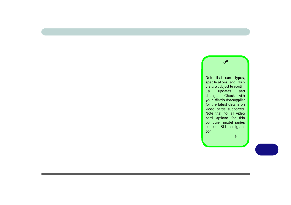 Appendix c: nvidia video driver controls, Nvidia video driver installation, Nvidia video driver controls | Appendix c, For instructi | Eurocom X8 User Manual | Page 309 / 334