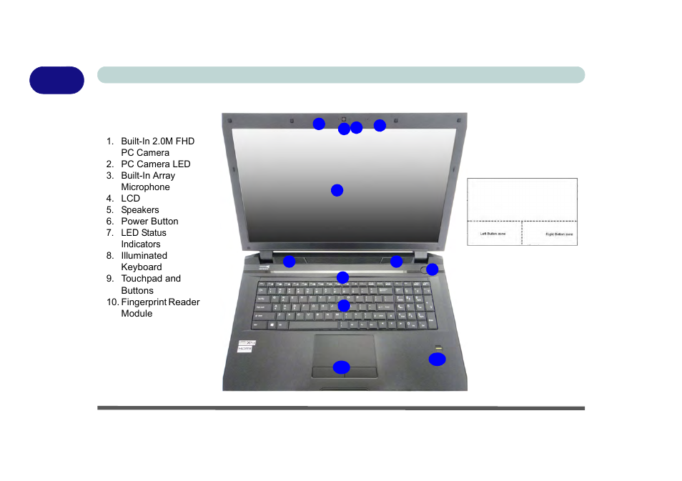 Lcd panel open - model c series, Lcd panel open - model c series -10 | Eurocom X8 User Manual | Page 42 / 334