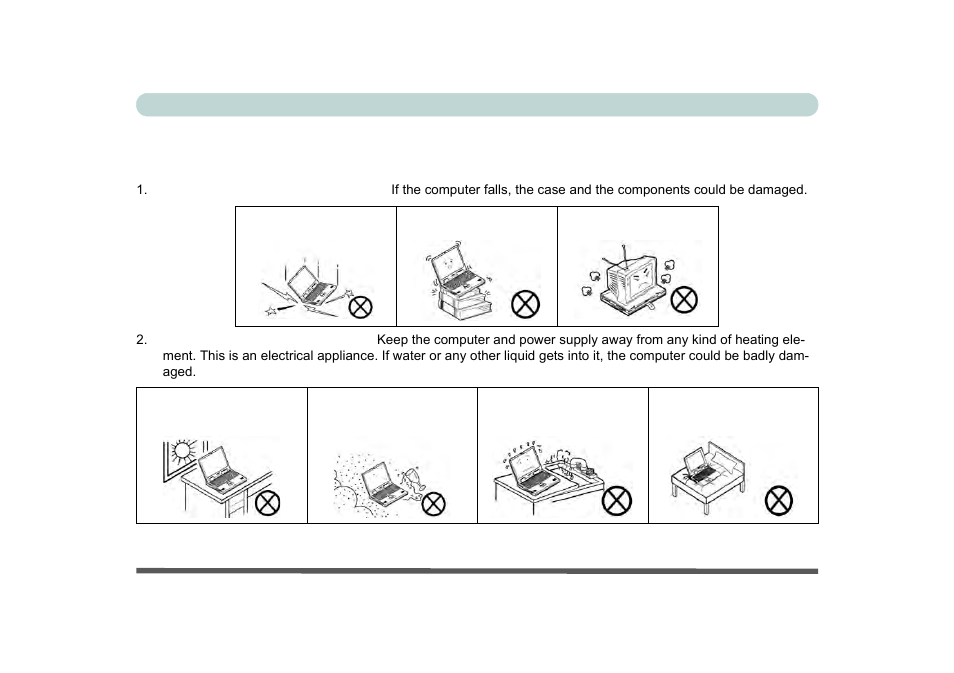 Instructions for care and operation | Eurocom X8 User Manual | Page 8 / 334