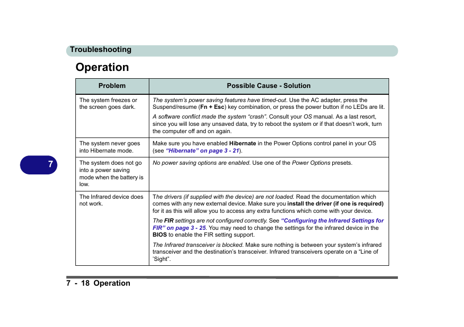 Operation, Operation -18 | Eurocom D270ES VIPER User Manual | Page 147 / 153