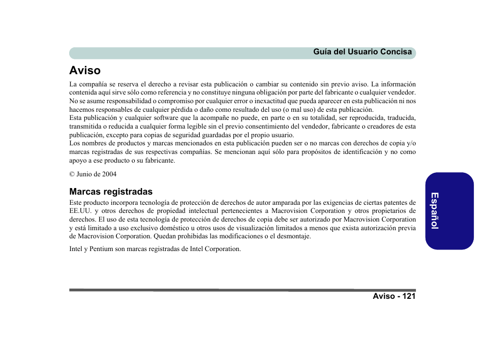 Eurocom D40EV IMPRESSA User Manual | Page 127 / 206