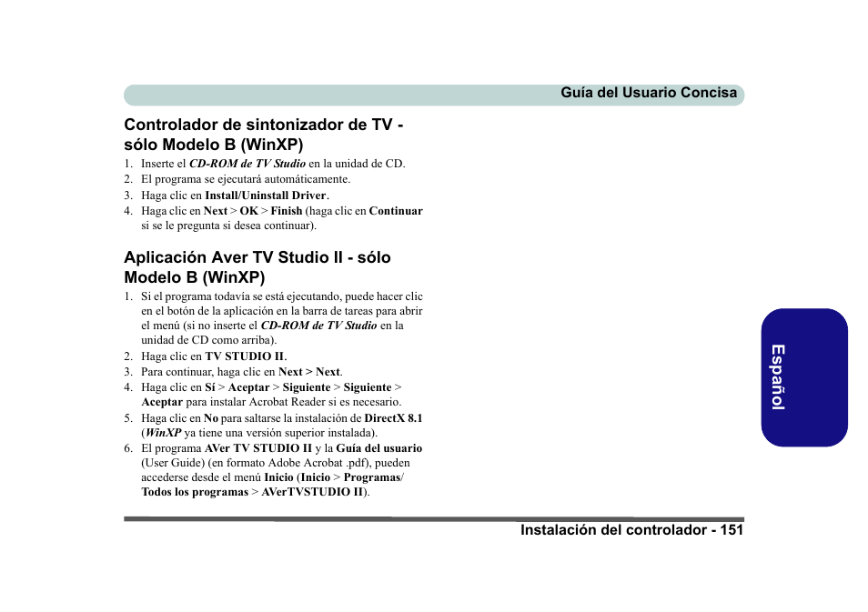 Eurocom D40EV IMPRESSA User Manual | Page 157 / 206