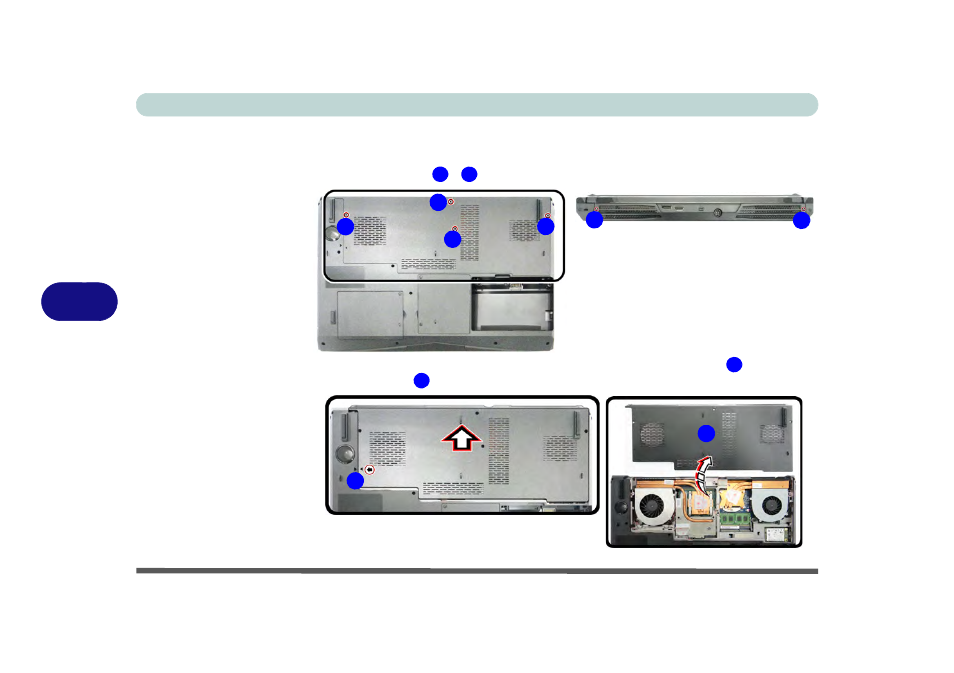 Removing the component cover (model e), Removing the component cover (model e) -28 | Eurocom X3 User Manual | Page 181 / 321