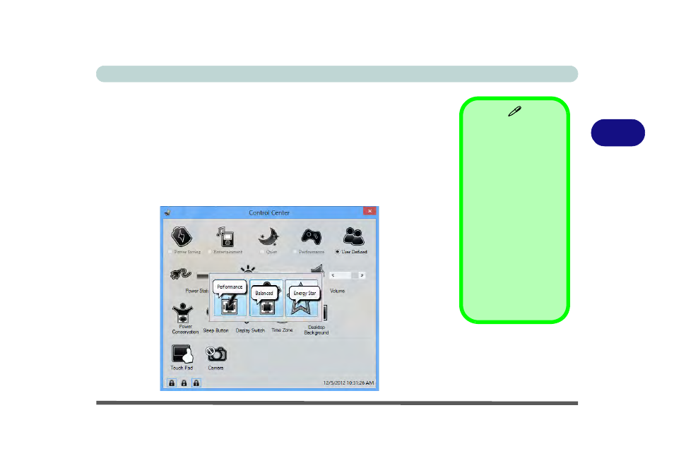 Power conservation modes, Power conservation modes -11, 3power conservation modes | Eurocom X5 User Manual | Page 119 / 322