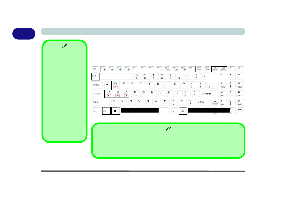 Keyboard - model c, Keyboard - model c -16 | Eurocom X5 User Manual | Page 48 / 322