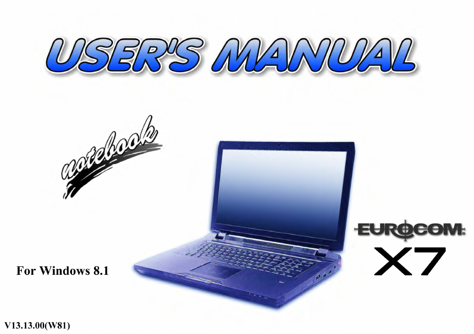 Eurocom X7 User Manual | 356 pages
