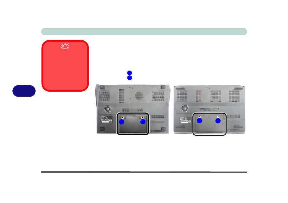 Removing the battery, Removing the battery -4, E) see | Eurocom X7 User Manual | Page 166 / 356