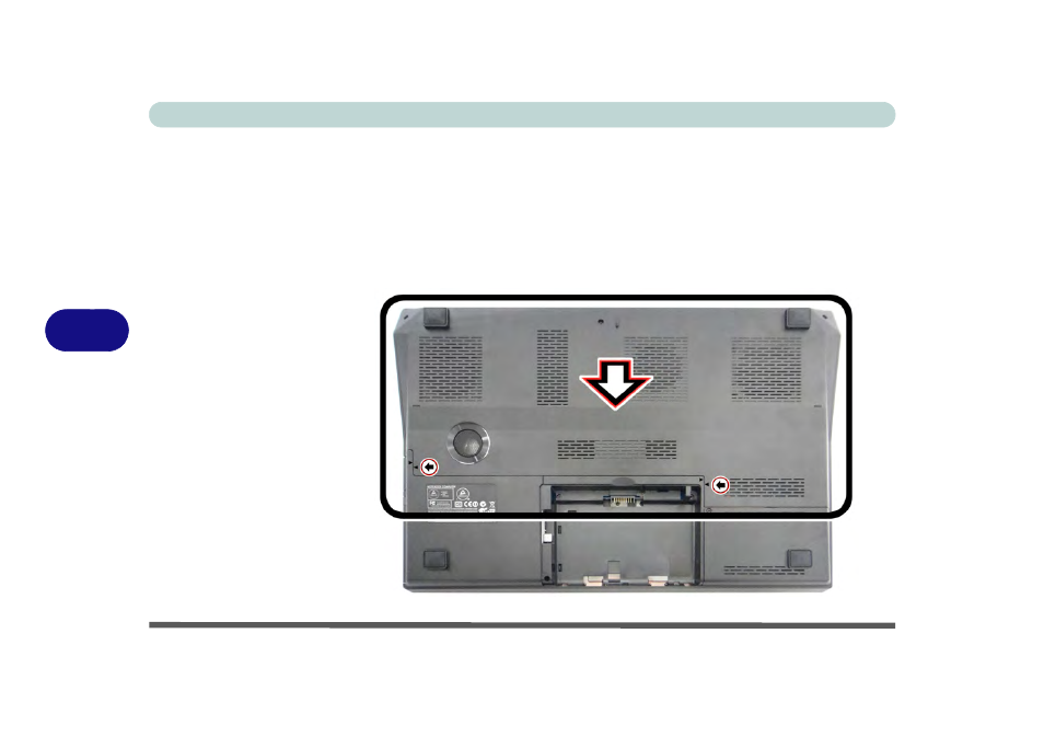 Replacing the component bay cover, Replacing the component bay cover -20 | Eurocom X7 User Manual | Page 182 / 356