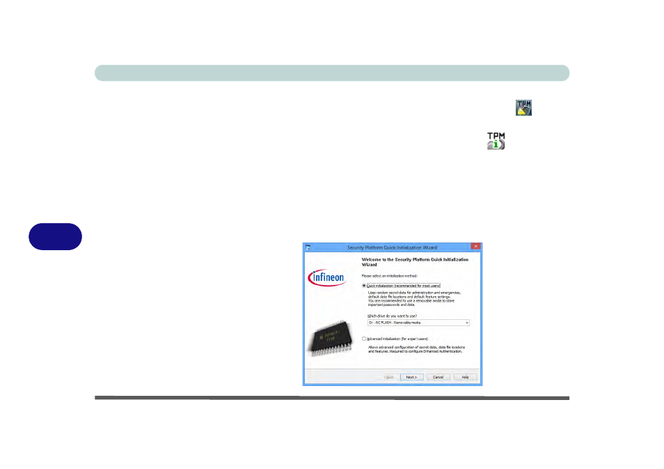 Initializing tpm, Initializing tpm -46, 7initializing tpm | Eurocom X7 User Manual | Page 228 / 356