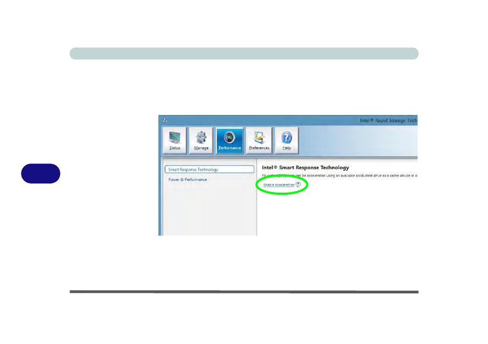 Enabling intel smart response technology, Enabling intel smart response technology -72 | Eurocom X7 User Manual | Page 254 / 356