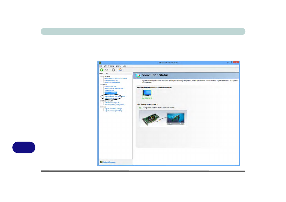 Hdcp status | Eurocom X7 User Manual | Page 322 / 356