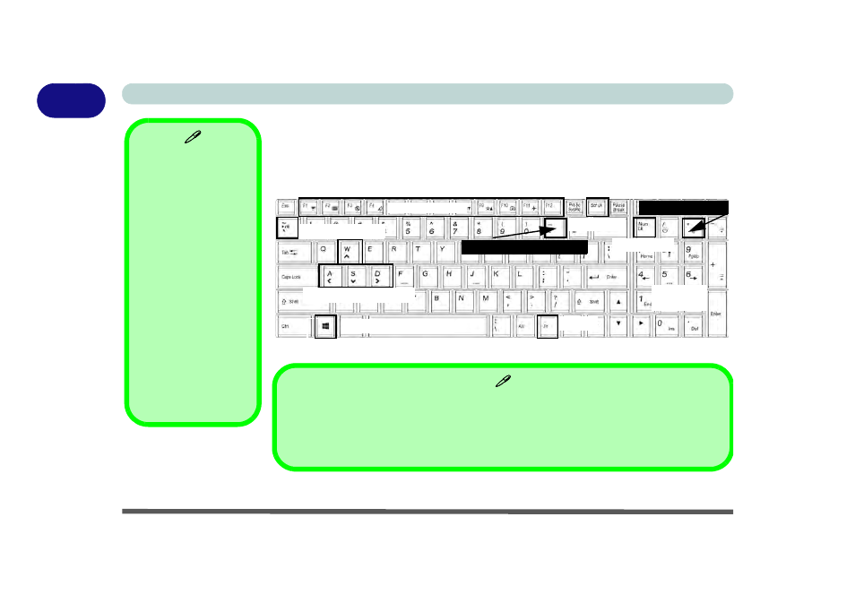 Illuminated led keyboard - model b, Illuminated led keyboard - model b -14 | Eurocom X7 User Manual | Page 46 / 356