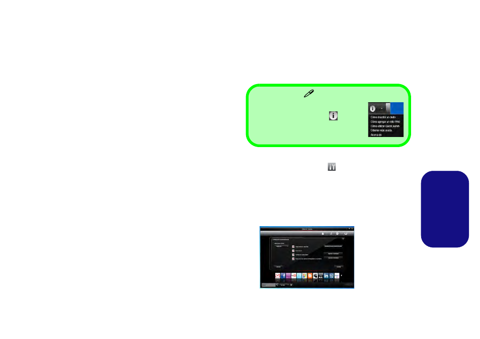 Lector de huellas digitales, Instalación del controlador para huellas digitales, Inclusión de usuarios | Es pa ñol | Eurocom Panther 5 User Manual | Page 142 / 185