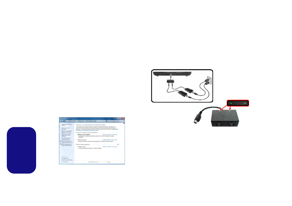 Opzioni risparmio energia, Italiano | Eurocom Panther 5 User Manual | Page 169 / 185