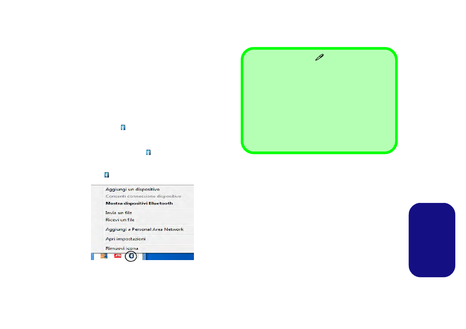 Configurazione bluetooth, Italiano | Eurocom Panther 5 User Manual | Page 180 / 185