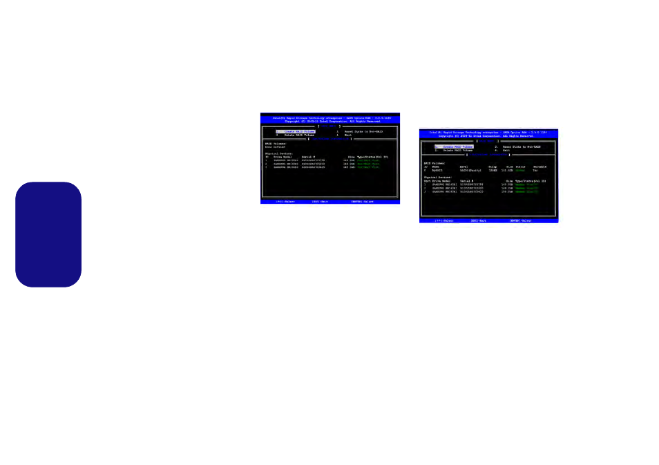 Procédure de configuration raid, Français, Procédure de configura- tion raid | 1ère partie : bios, 2ère partie: intel matrix | Eurocom Panther 5 User Manual | Page 83 / 185