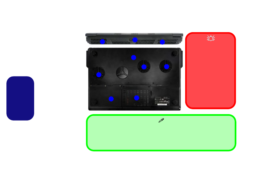 Carte du système: vues arrière & du dessous, Français | Eurocom Panther 5 User Manual | Page 93 / 185