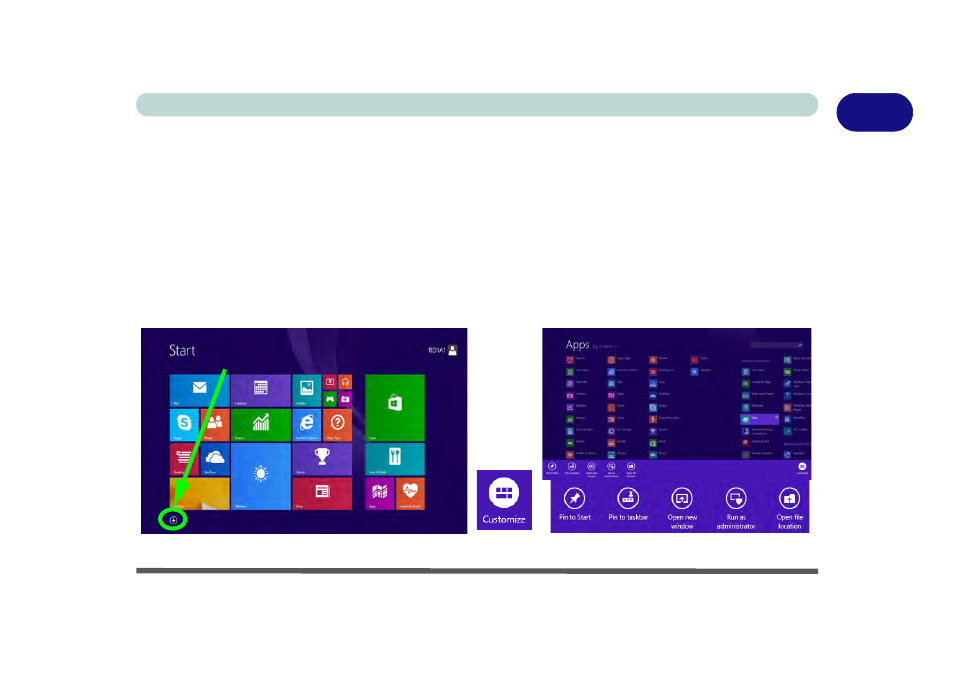 Apps & tiles, Apps & tiles -39 | Eurocom Racer 4W User Manual | Page 71 / 346