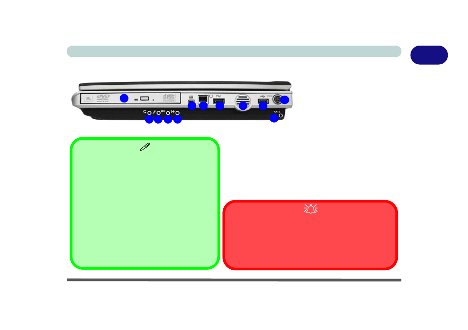 System map: right view, System map: right view -13 | Eurocom D700T Enigma User Manual | Page 33 / 176