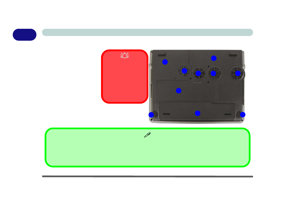 System map: bottom view, System map: bottom view -14 | Eurocom D700T Enigma User Manual | Page 34 / 176