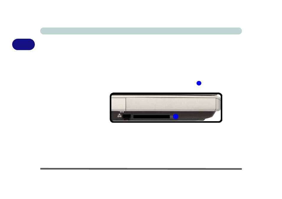 Pc card slot, Inserting and removing pc cards, Pc card slot -8 | Inserting and removing pc cards -8 | Eurocom D700T Enigma User Manual | Page 48 / 176