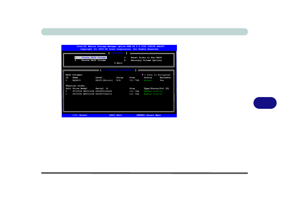Modules setting up sata raid or ahci modes 7 - 39, Figure 7 - 30, Raid created | Eurocom D900F Panther Workstation User Manual | Page 153 / 212