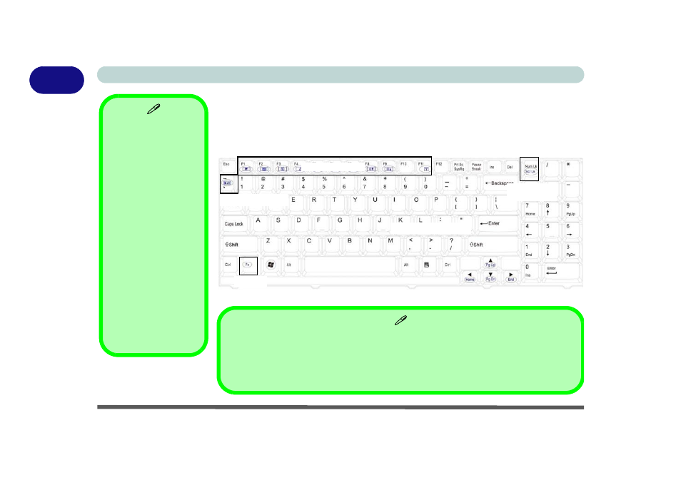 Keyboard, Keyboard -10 | Eurocom D900F Panther Workstation User Manual | Page 32 / 212