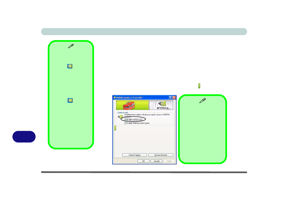 Nvidia display properties | Eurocom D900K F-Bomb User Manual | Page 144 / 160