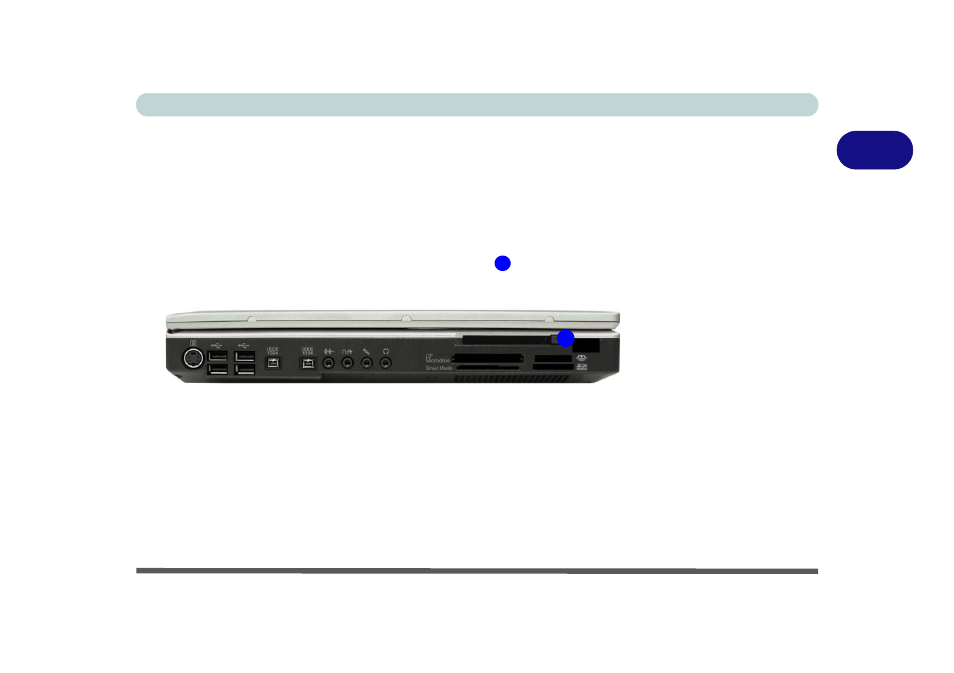 Pc card slot, Inserting and removing pc cards, Pc card slot -7 | Inserting and removing pc cards -7 | Eurocom D900K F-Bomb User Manual | Page 43 / 160