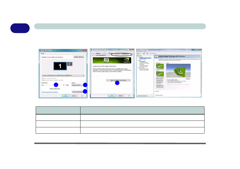 Display devices & options, Display devices & options -16, 1display devices & options | Eurocom M570TU Montebello User Manual | Page 38 / 220