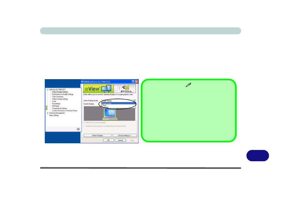 Attaching other displays (for nvidia vga), Dattaching other displays (for nvidia vga) | Eurocom M570U DIVINE User Manual | Page 163 / 190