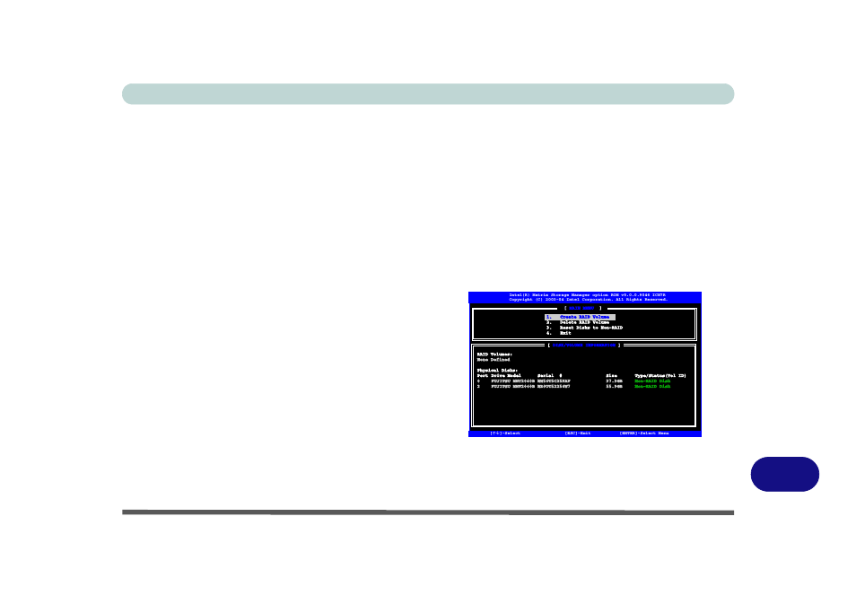 Windows xp information setting up sata raid d - 35, Figure d - 18, Sata raid setup procedure | Eurocom M570U DIVINE User Manual | Page 189 / 190