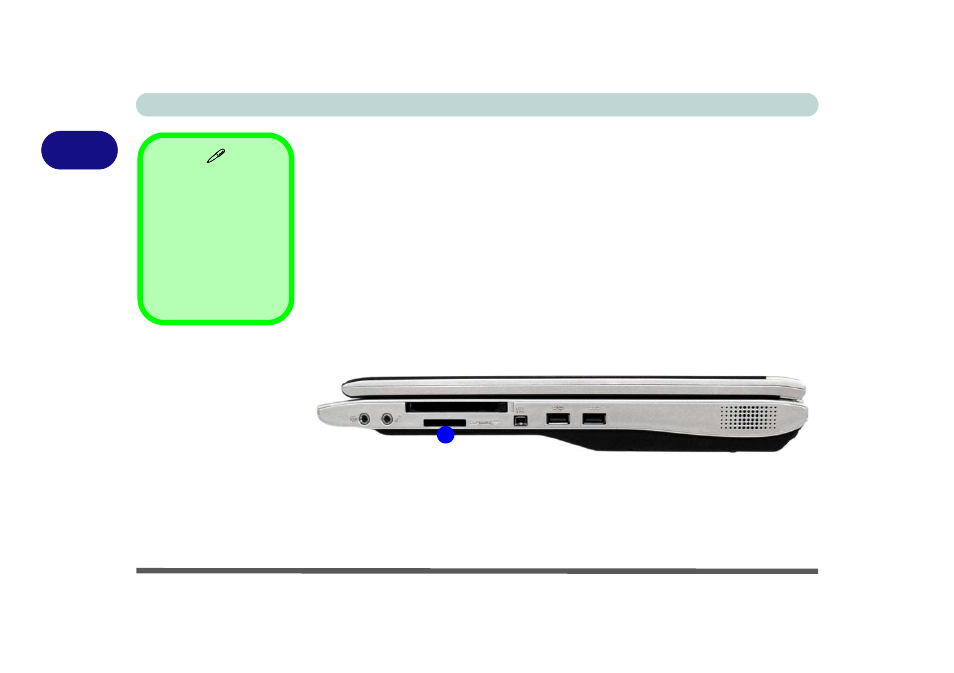In-1 card reader, In-1 card reader -6 | Eurocom M570U DIVINE User Manual | Page 46 / 190